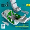 RESKIT RSU32-0227 F-35C Lightning II late cockpit (Basic edition with 3D decals) for Trumpeter kit (3D Printed) (1/32)
